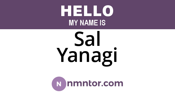 Sal Yanagi
