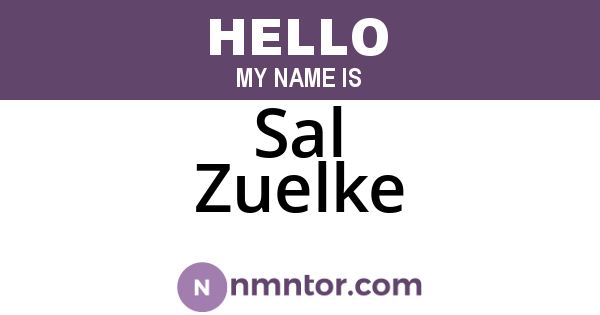 Sal Zuelke