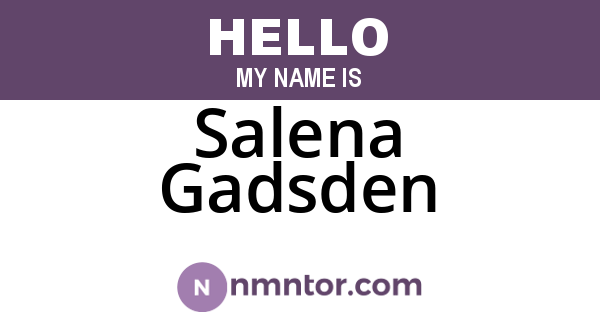 Salena Gadsden