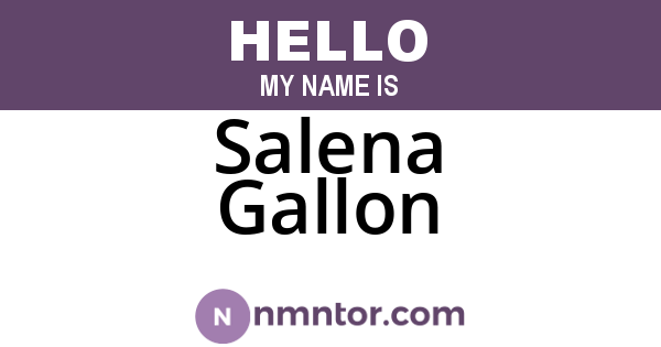 Salena Gallon
