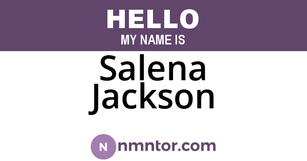 Salena Jackson