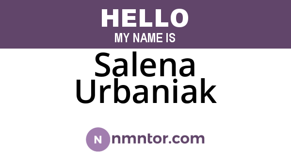 Salena Urbaniak