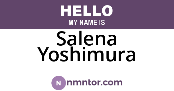 Salena Yoshimura