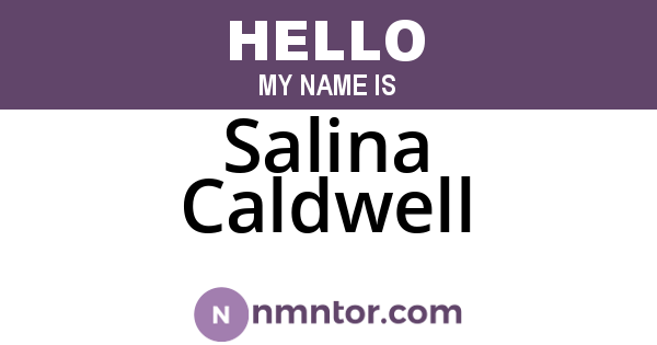 Salina Caldwell