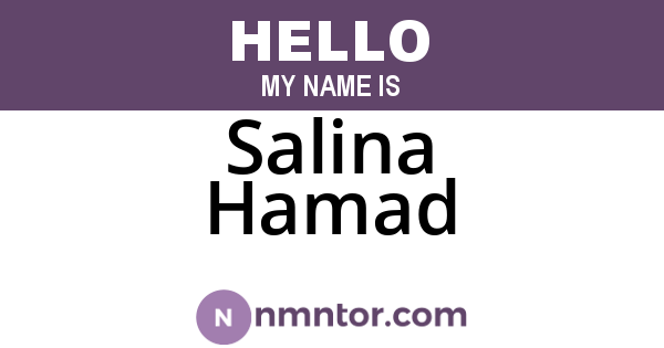 Salina Hamad