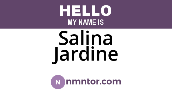 Salina Jardine