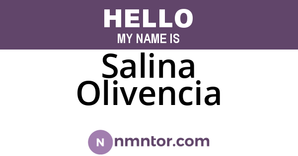 Salina Olivencia