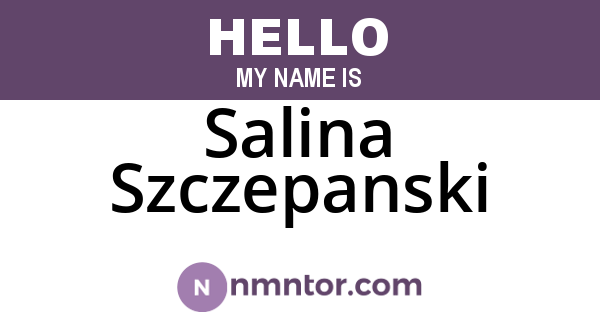 Salina Szczepanski