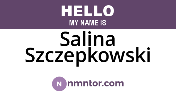 Salina Szczepkowski