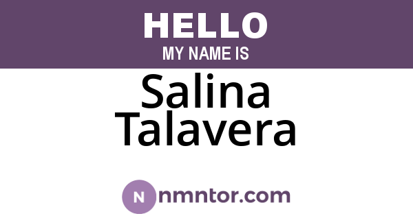 Salina Talavera