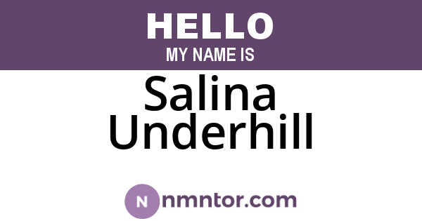 Salina Underhill