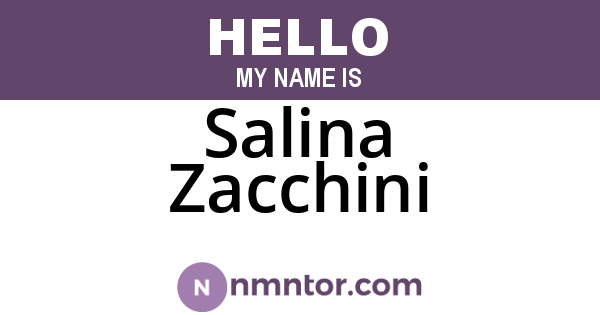 Salina Zacchini