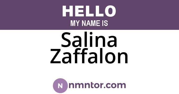 Salina Zaffalon