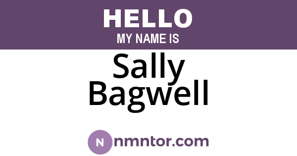 Sally Bagwell