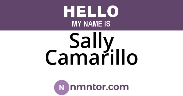 Sally Camarillo