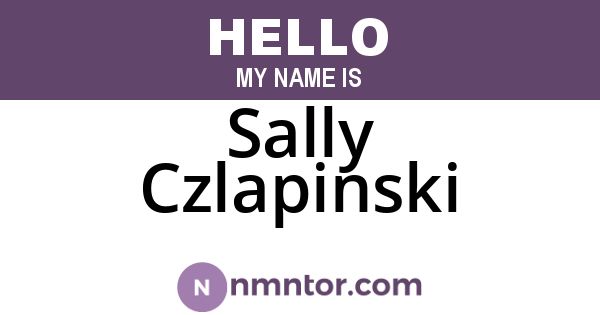 Sally Czlapinski