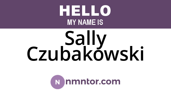 Sally Czubakowski