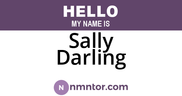 Sally Darling