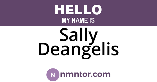 Sally Deangelis