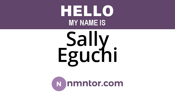 Sally Eguchi