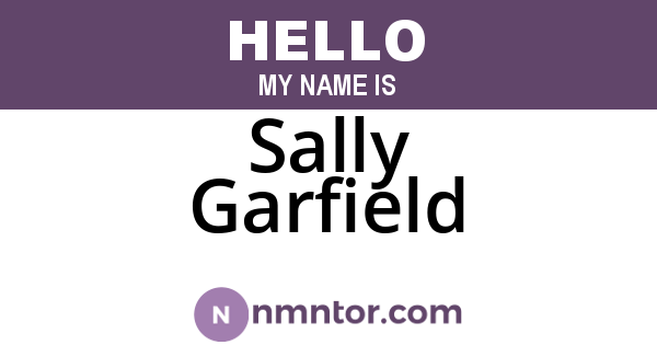 Sally Garfield