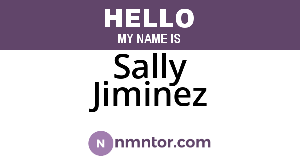 Sally Jiminez