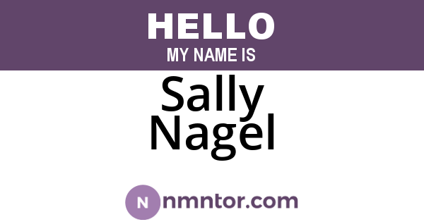 Sally Nagel
