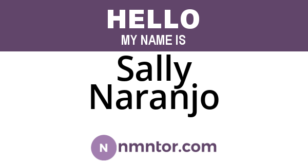 Sally Naranjo