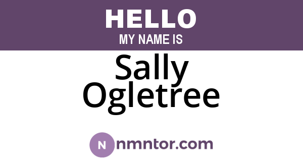 Sally Ogletree