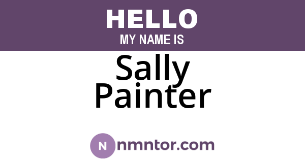Sally Painter