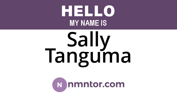 Sally Tanguma