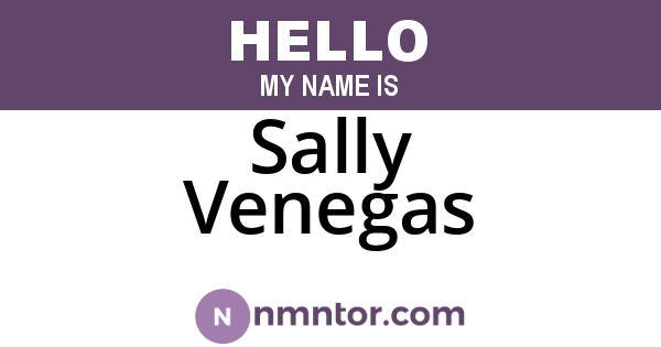Sally Venegas
