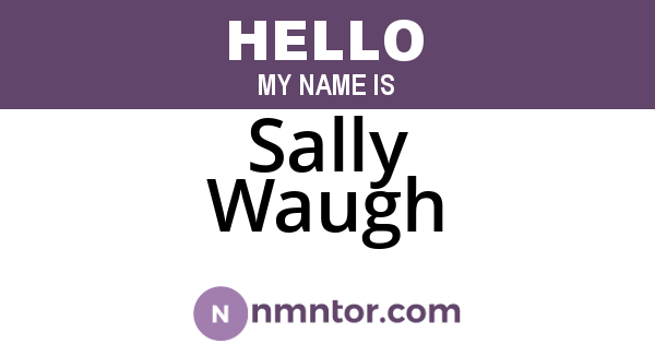 Sally Waugh