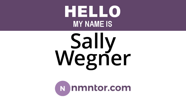 Sally Wegner