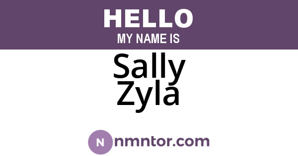 Sally Zyla