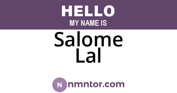 Salome Lal