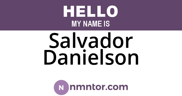 Salvador Danielson