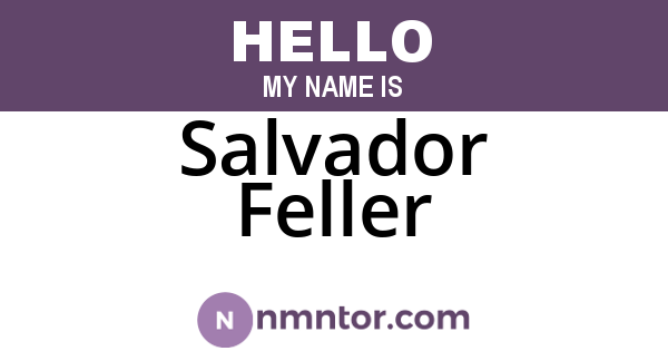 Salvador Feller