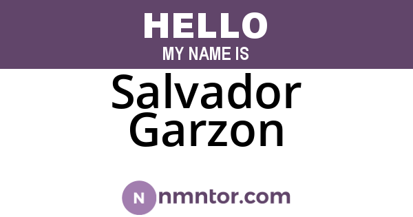 Salvador Garzon