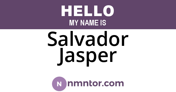 Salvador Jasper