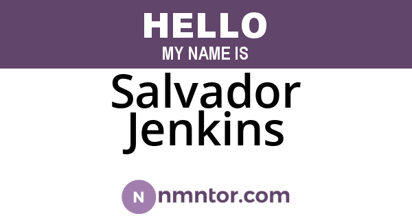 Salvador Jenkins