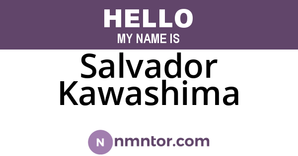 Salvador Kawashima