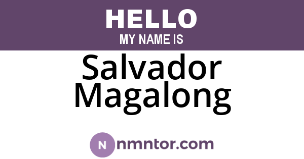 Salvador Magalong