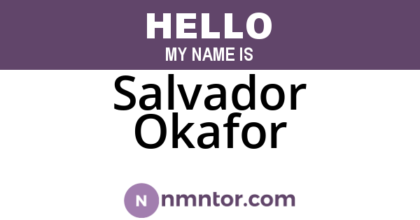 Salvador Okafor