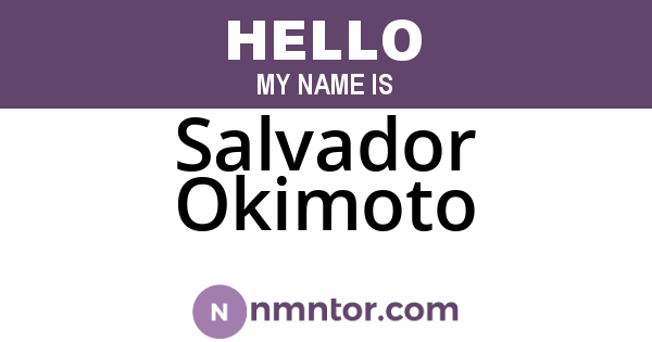 Salvador Okimoto