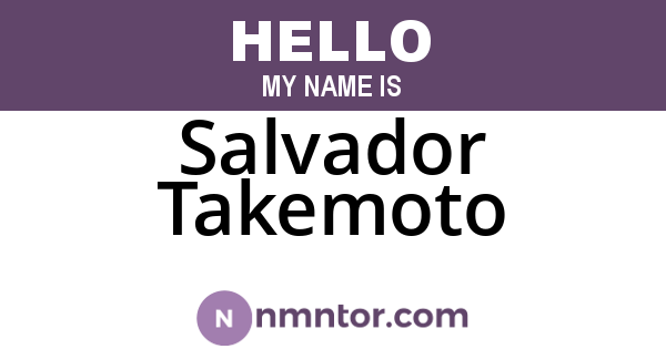 Salvador Takemoto