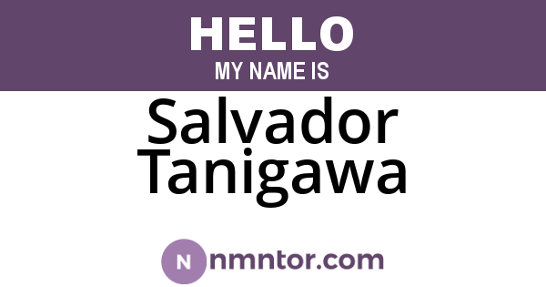 Salvador Tanigawa