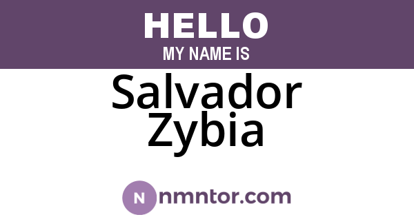 Salvador Zybia