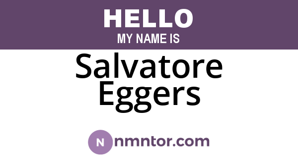 Salvatore Eggers