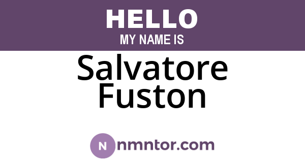 Salvatore Fuston